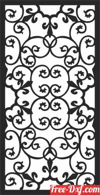 download Door  Pattern Decorative free ready for cut