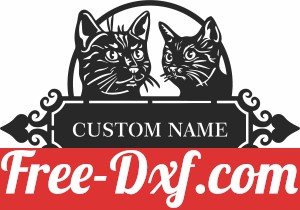 cats address sign