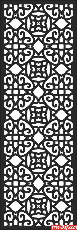 download Decorative   Door   pattern free ready for cut