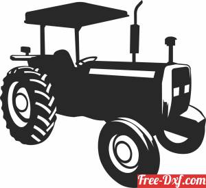 download Vintage Tractor Retro cliparts free ready for cut