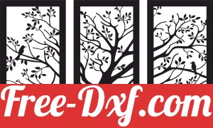 tree panels wall art