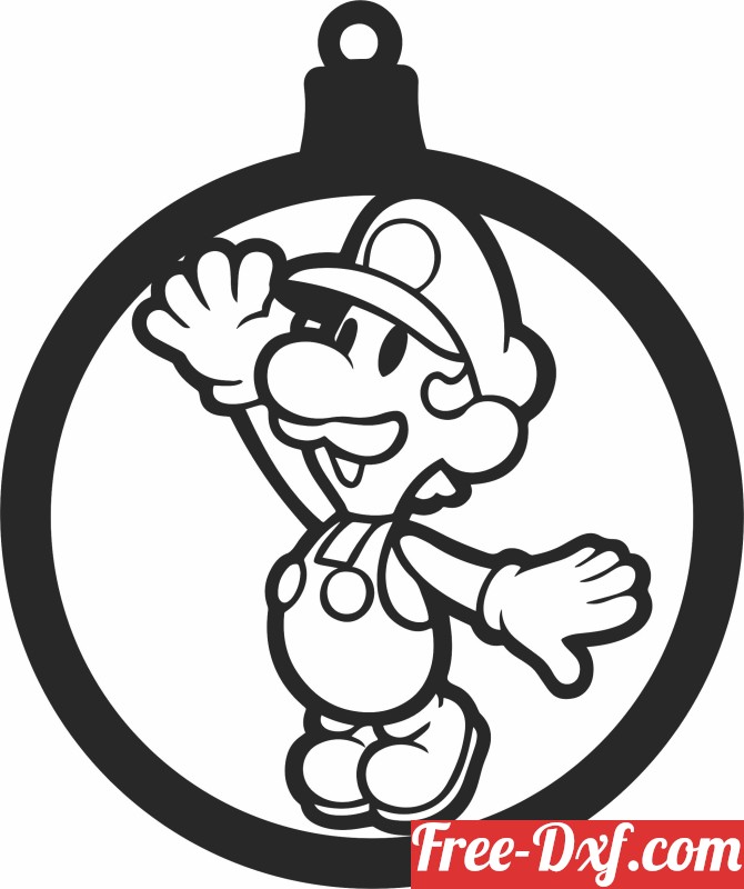 Download super mario ball ornament svg 0NyOE High quality free