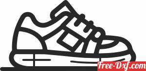 download samba sneaker free ready for cut