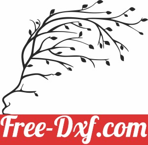 Tree face wall decor