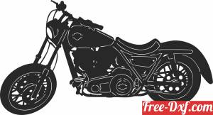 download motorcycles clipart free ready for cut