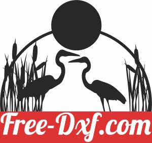 heron couple scene