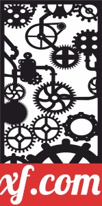 decorative panel wall screen motor pattern
