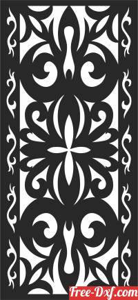 download DECORATIVE  Wall Pattern free ready for cut