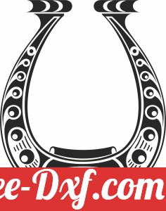 Horseshoe wall sign