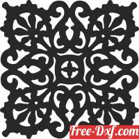 download wall Pattern decor free ready for cut