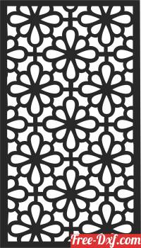 download Decorative Wall Pattern  DECORATIVE door free ready for cut
