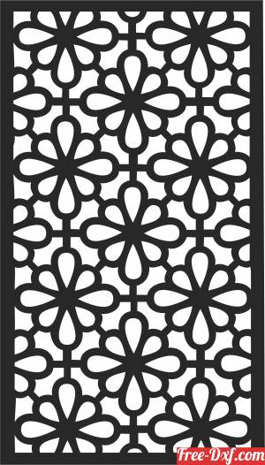 download Decorative Wall Pattern  DECORATIVE door free ready for cut