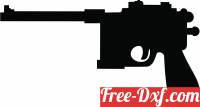 download weapon silhouette free ready for cut