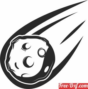download Comet clipart free ready for cut