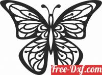 download Butterfly clipart free ready for cut