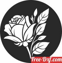 download flower rose clipart free ready for cut