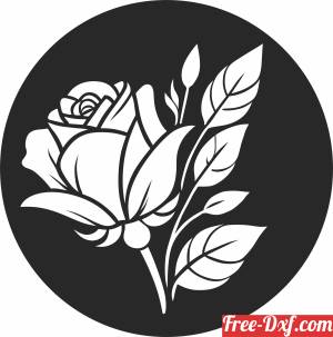 download flower rose clipart free ready for cut