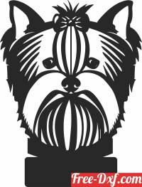 download yorkie dog clipart free ready for cut