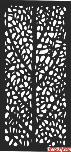 download decorative panels for doors wall screen pattern free ready for cut