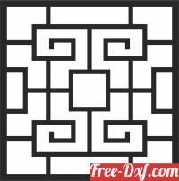 download decorative   door Wall Decorative free ready for cut