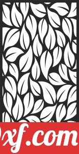 decorative Wall door leaves panel