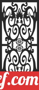 DOOR  wall Screen   decorative   pattern