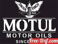 download Motul Motor Oil Logo Retro Sign free ready for cut