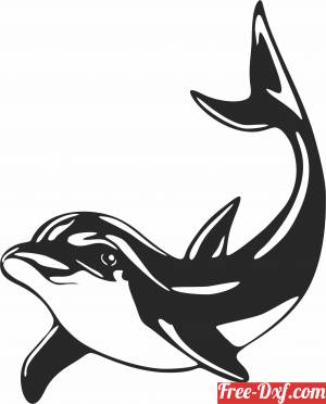 download Dolphin silhouette clipart free ready for cut
