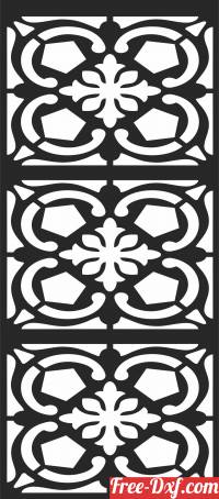 download screen   Decorative wall DECORATIVE  Wall PATTERN screen free ready for cut