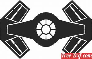download SpaceShip Star figure free ready for cut