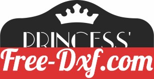 princess room wall sign