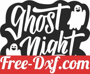 Night Ghost Halloween clipart