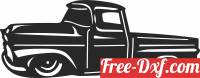 download Farm Truck Retro free ready for cut