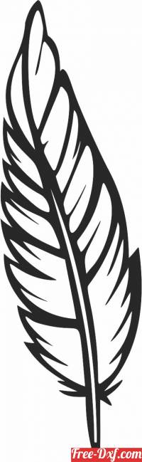 download Feather decor sign free ready for cut