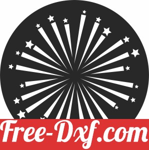 Firework rocket cliparts