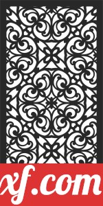 door decorative pattern wall screen