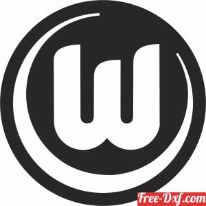 download wolfsburg Logo football soccer free ready for cut