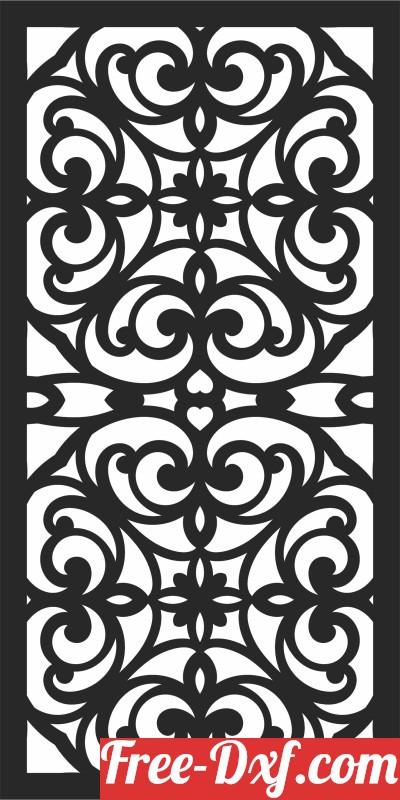 Download door decorative pattern wall screen 3DDbB High quality f