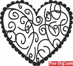 download Hearts Valentine's Day free ready for cut