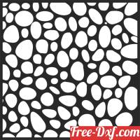 download Decorative Screen Panels River Rock free ready for cut