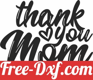 thank you mom sign