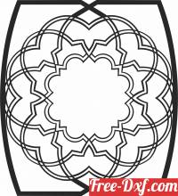 download wall decor pattern cliparts free ready for cut