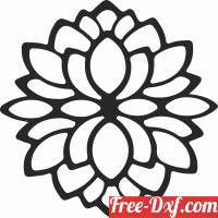 download Lotus flower clipart free ready for cut