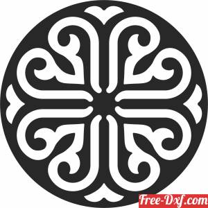 download decorative wall decor art free ready for cut