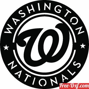 download Washington Nationals logo mlb baseball team free ready for cut