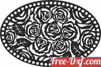 download flowers wall decor free ready for cut