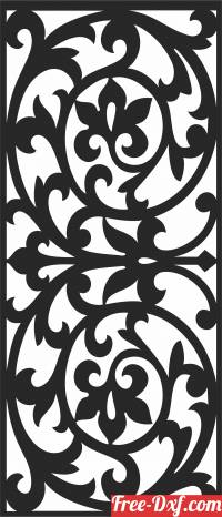download door   WALL  DECORATIVE  PATTERN  wall free ready for cut