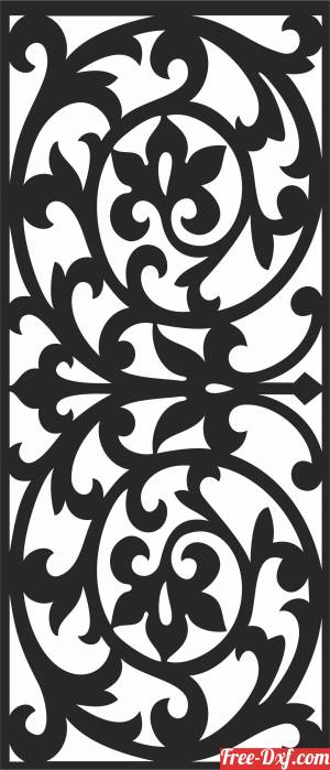 download door   WALL  DECORATIVE  PATTERN  wall free ready for cut