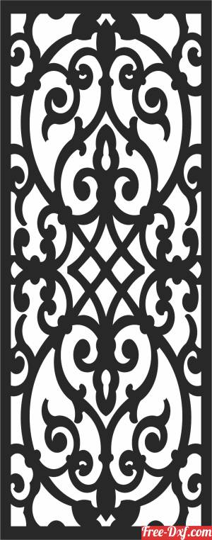 download DECORATIVE   Wall   Door PATTERN wall free ready for cut