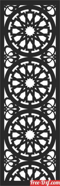 download Wall   pattern  DOOR Decorative  pattern free ready for cut
